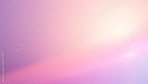 Pastel gradient background with pink and purple hues and warm glow. Elegant illustration ideal for design, wallpaper and feminine themes