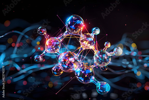 3D Rendering of Zootoxin Exploring the fusion of Technology and Biochemistry
