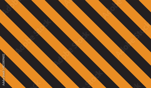  Warning yellow black diagonal stripes line. Safety stripe warning caution hazard danger road vector sign symbol. eps 10 
