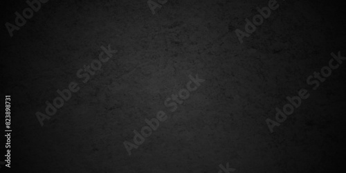 Dark black stone grunge wall blank background with copy for space design. Dark grey black slate background or backdrop texture. High Resolution on dark black Cement Texture Background.