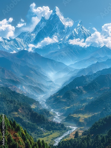 mountains of Tibet