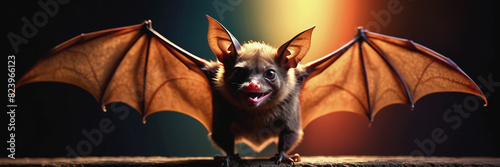 International Bat Night. a bat in flight. A formidable bat. The terrible bat