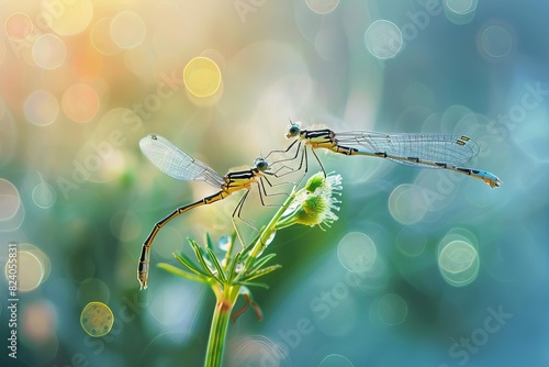enchanting beauty and delicate grace the captivating world of damselflies nature photography