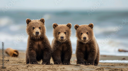 Cute bear cubs 