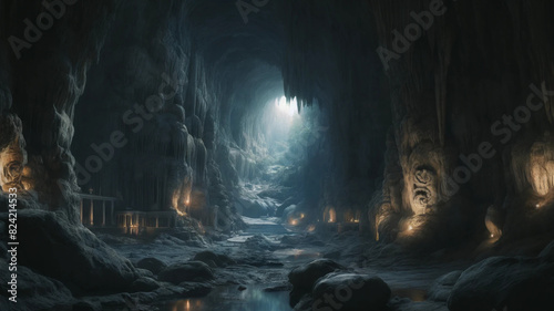 Ancient Mystical Cave: Hidden Secrets and Enchanted Pathways