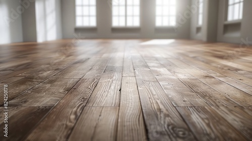 Home interior natural wood flooring, property real estate, carpenter wooden floor and handyman background.