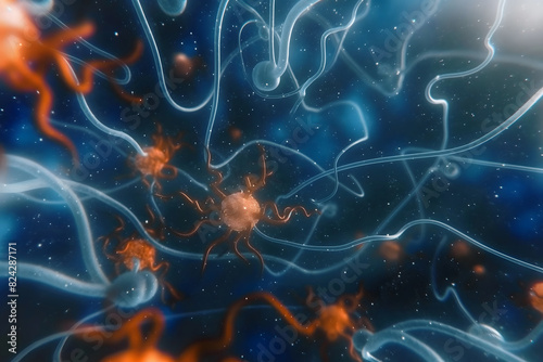 neural connections and cells
