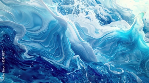 abstract wave water background