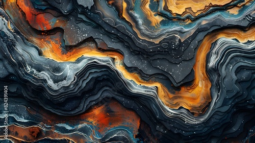 Captivating Lithosphere Showcase Intricate Patterns and Tones of the Earth s Crust