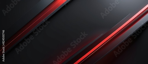 abstract red black metallic background illustration. red metallic backdrop