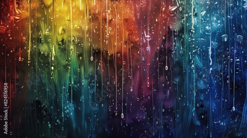 Multicolored Rain