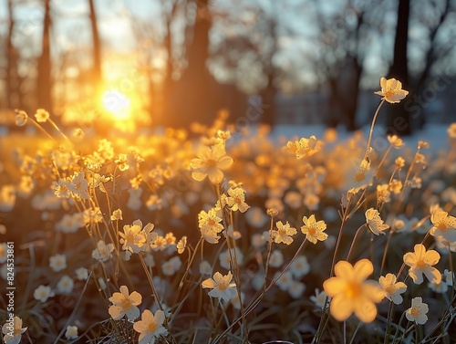 Soft golden hour glow, emphasizing warmth and connection