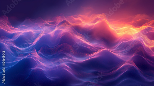 abstract photograph of a colorful background of wavy