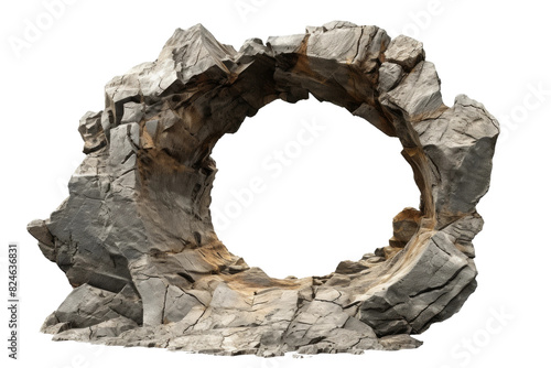 Portal of the Ancients on a White or Clear Surface PNG Transparent Background.