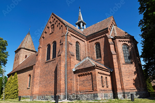 Kościół w Barczewku,Polska,Warmia