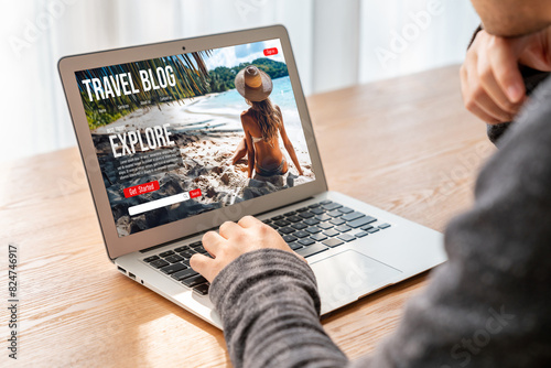 Online travel blog website provide travel tips and information on social media snugly where people can post, write and react to travel application