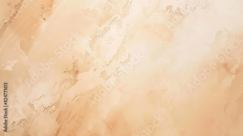 An ivory powder background is paired with a beige rectangle badge design