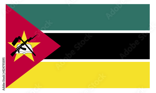 Flagge - Mozambique