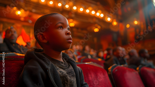 A Child's Joy at the Movies 