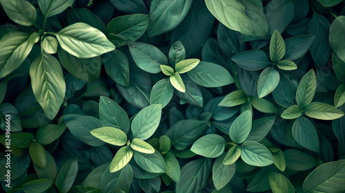 abstract green leaf texture, nature background, Background of dark green leaves ,Fresh healthy bio background blur natural top view, abstract blurred flora and bright summer flare sunlight backdrop 
