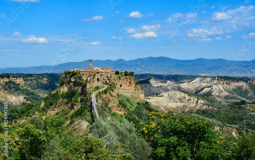 Panoramica su Civita Bagnoregio