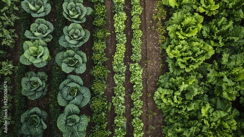 Agriculture vegetable field