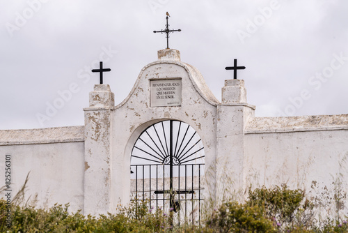 El Pozuelo, cemetery village, municipal district of Zalamea la Real, Huelva, Andalusia, Spain