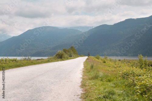 Grant Narrows Regional Park during a spring season in Pitt Meadows, British Columbia, Canada