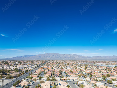 Aerial view of North Las Vegas.