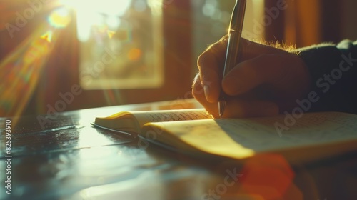The Hand Writing in Journal