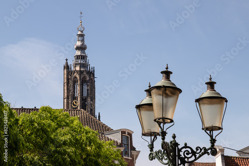 Church tower - Onze Lieve Vrouwetoren, in the Dutch medieval city of Amersfoort.