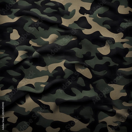  Camouflage background, military texture, forest camouflage pattern, hunting design