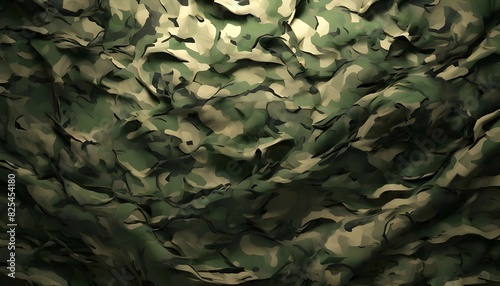  Camouflage background, military texture, forest camouflage pattern, hunting design