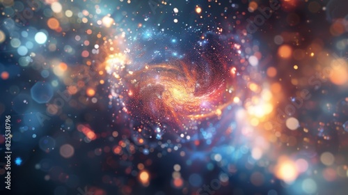 Exotic particles never before seen by human eyes are released from the black hole providing a rare glimpse into the mysteries of the universe.
