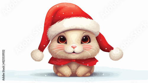 Cute cartoon rabbit symbol of 2023 Happy Chinese ne