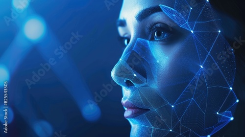 A biometric facial recognition system for security