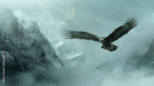 The Eagle makes a sudden descent