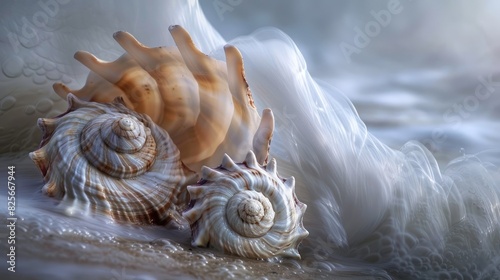 The exquisitely stunning sea shells found on the shore