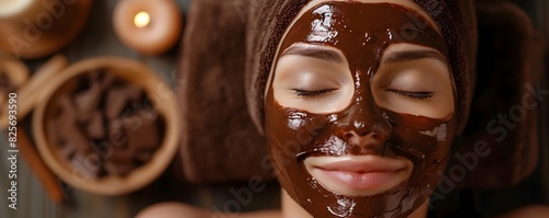 Chocolate Facial Indulgence A Womans Luxurious Path to Radiant Skin