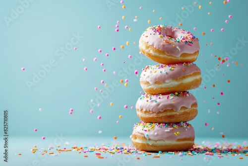 National donuts Day, different types of donuts, Generative AI