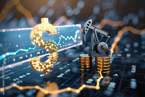 Oil prices per barrel dynamics, analyzing fluctuations in the rise and fall of energy markets, understanding the factors driving changes in oil prices for economic insights and investment strategies