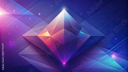 Corporate abstract background with geometric shapes and subtle gradients
