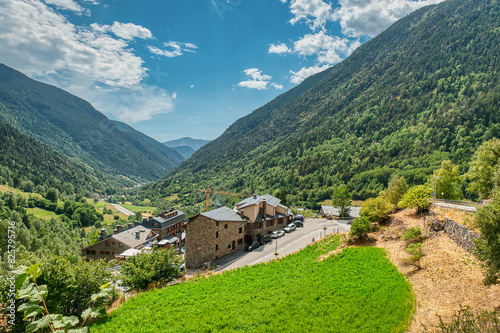 El Serrat is a mountain village in the parish of Ordino, Andorra