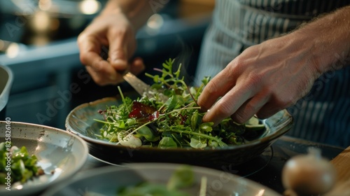 The demonstrator showcases how simple and straightforward cooking with local ingredients can be encouraging the audience to try recreating the dish at home.