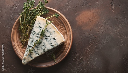 "Top-View Temptations: Blue Cheese and Thyme Delight"food, vegetable, bread, meal, cheese, vegetarian, baked, sandwich, fresh, delicious