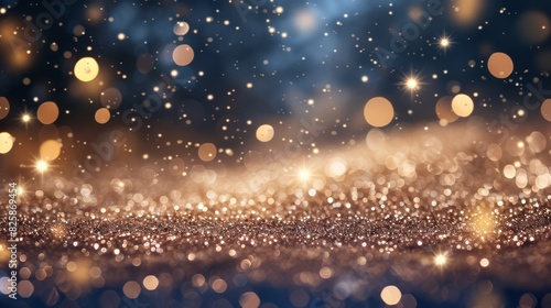 a glitter texture background with sparkling details for a glamorous and festive touch