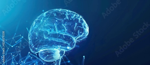 The human brain in an academic cap.