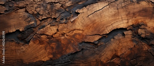 Detailed wood bark with natural textures, great for earthy designs