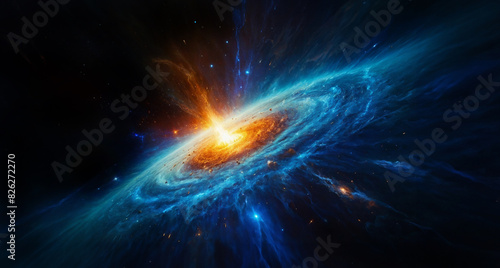 the Big Bang, birth of the Universe illustration concept