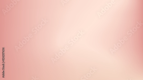 Pink nude gradient bg. Pastel light abstract gradation with neutral blur design for studio wall. Modern delicate valentine wallpaper or trendy cover. Blurry blend effect for simple backdrop
